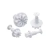 4 Plunger Cutters - Marguerite