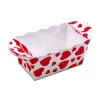 Molde para mini cake "Corazon" x 10