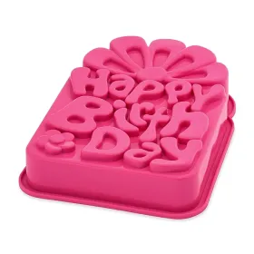 Molde silicona "Happy Birthday" - PAVONIDEA