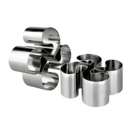 Aro / Cortador en acero inox  "Lauburu"