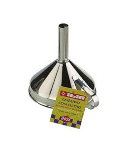 Entonnoir inox avec filtre - Ø10cm