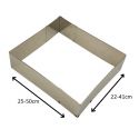Rectangle à pâtisserie extensible - 7cm
