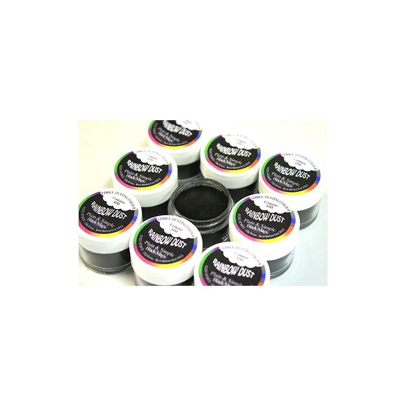 Edible Dusting Colour - BLACK