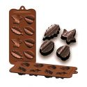 Moule silicone pour chocolat "Hojas"