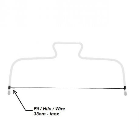 Fil de rechange pour lyre - 33cm