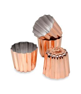 Molde de cobre para canele - Ø 5,5cm