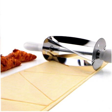 Rodillo cortador de croissant - PEQUEÑO - IBILI