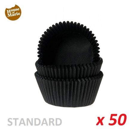Standard Baking Cases Black x 50
