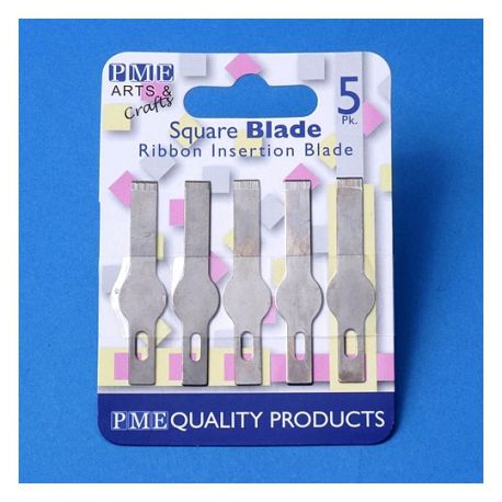 Spare Blades for PME Craft Knife-Ribbon Insertion x 5