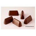 Molde silicona para chocolates "Chocogianduia"