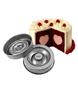 Cake Pan Set "Tasty-Fill™" HEART - WILTON