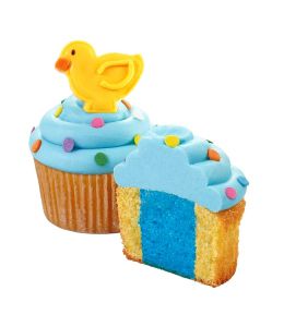 Moule à cupcake bicolore - 12 cavités - WILTON