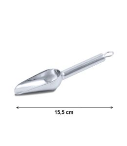Stainless Steel Ice Scoop - 15cm