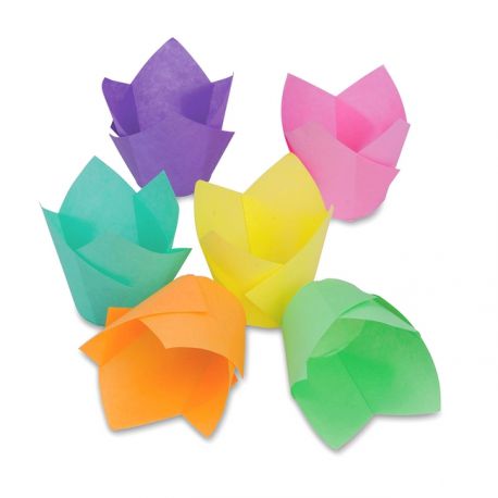 Cápsula "tulipa" - Multicolor x 12