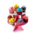Présentoir en carton 10 cupcakes - IBILI