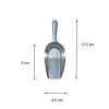 Pelle à épices aluminium - 13cm