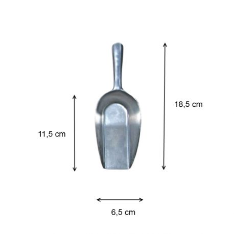 Palas de aluminio - 18cm