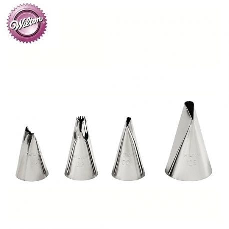 Ruffles Tip Set - WILTON - 4pcs