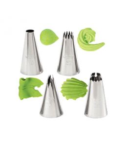 Set "Bordures" - 4 douilles - WILTON