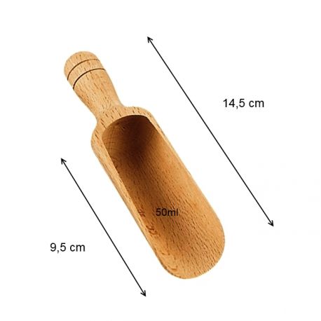 Wooden Scoop - 14cm