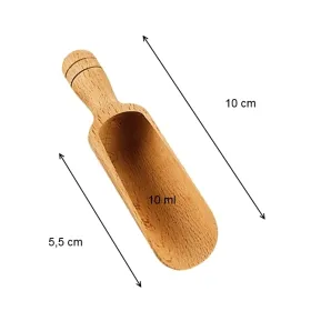 Wooden Scoop - 10cm