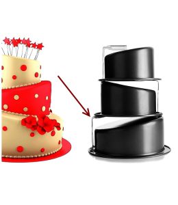 Moule à gâteau rond incliné "Topsy Turvy"