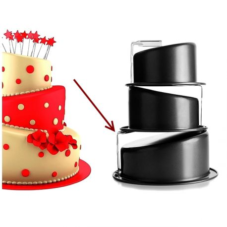 Topsy-Turvy Cake Pan - Ø 21cm - IBILI