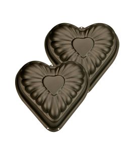 Mini Heart Pan x 2