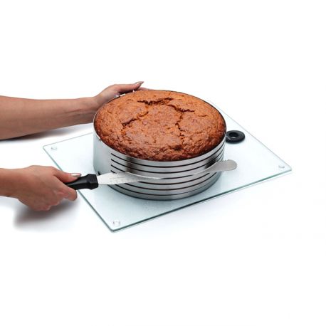 Coupe Gâteau En Acier Inoxydable, Coupe Gâteau, Fondant, Dessert, Pain,  Pâtisserie, Outils De Séparation, Couteau À Tranche, Gadget De Cuisine Du  2,53 €