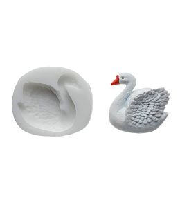 Molde decorativo 3D - "Cisne"
