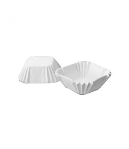 Caissettes Cupcakes Carrees Et Blanches X 50 Caissettes Cupcakes Carrees Et Blanches X 50