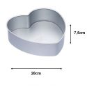 Heart Cake Pan - 20x7,5cm