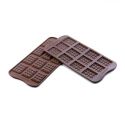 Molde silicona para chocolates  "Mini Tabletas"