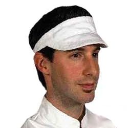 Casquette visière de cuisinier