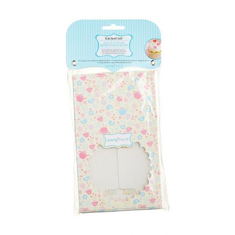 Boite en carton pour 1 Cupcake x 4 - KITCHEN CRAFT