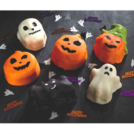 Moule silicone "Halloween" - 6 cavités