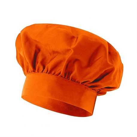 Gorro de Chef - "Victor" - Naranja