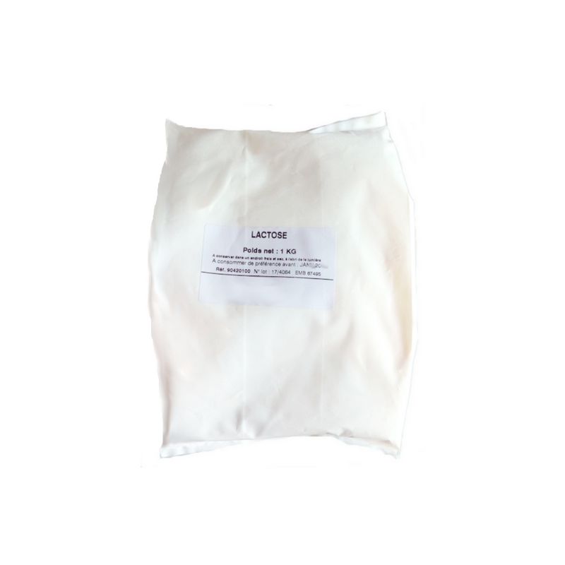 Lactosa en polvo bolsa de 1Kg