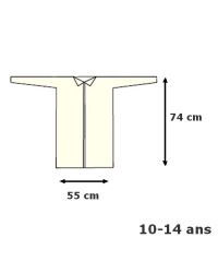 Non-Woven Disposable Lab Coat - KIDS - 10/14 years