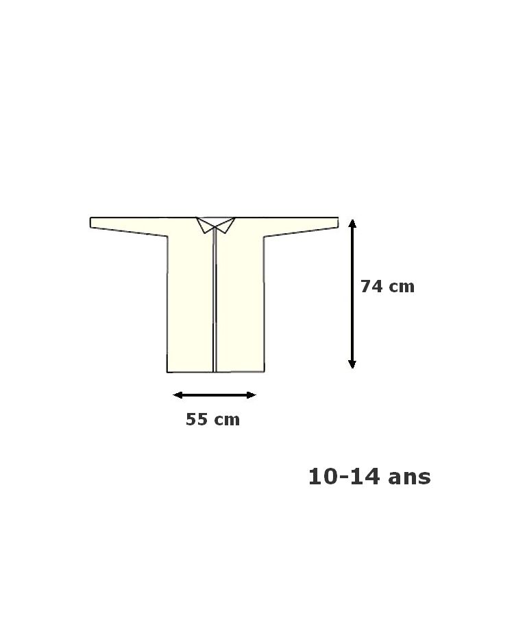 Bata infantil desechable - 10/14 años