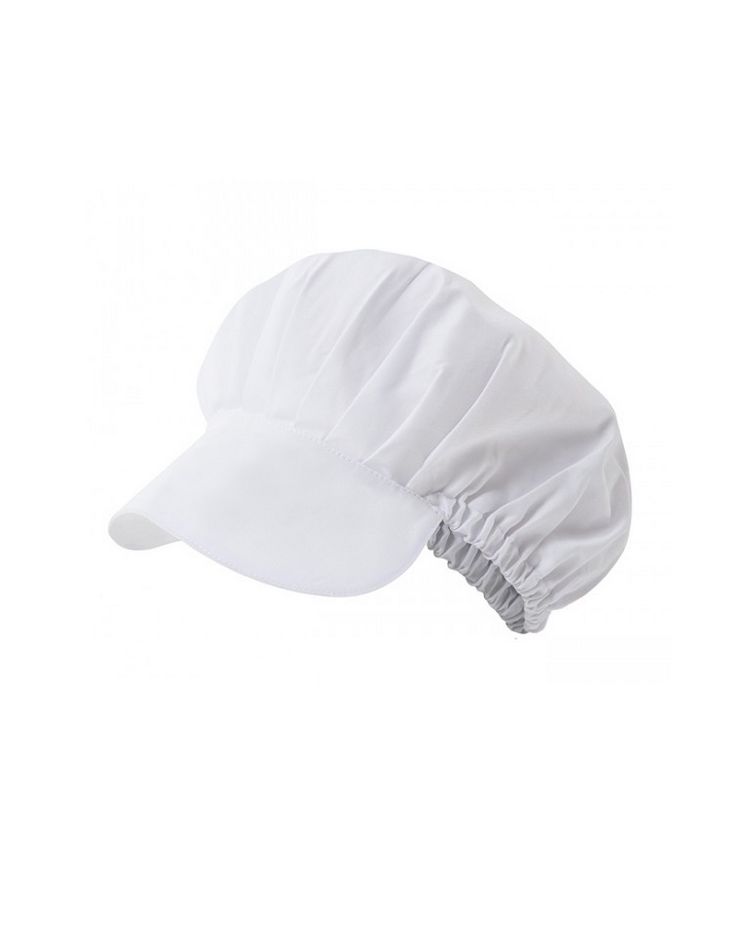 Casquette de cuisinière - blanc