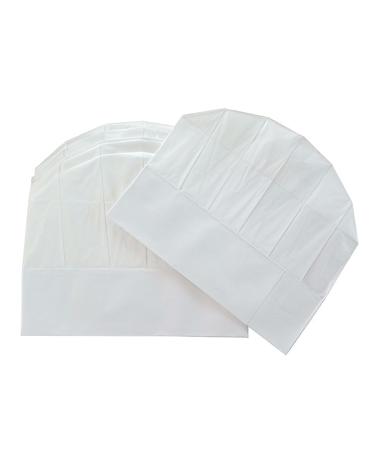 Toque de cuisinier papier Jettable