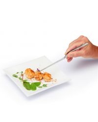 Pince à dresser inox courbée - Kitchen Craft