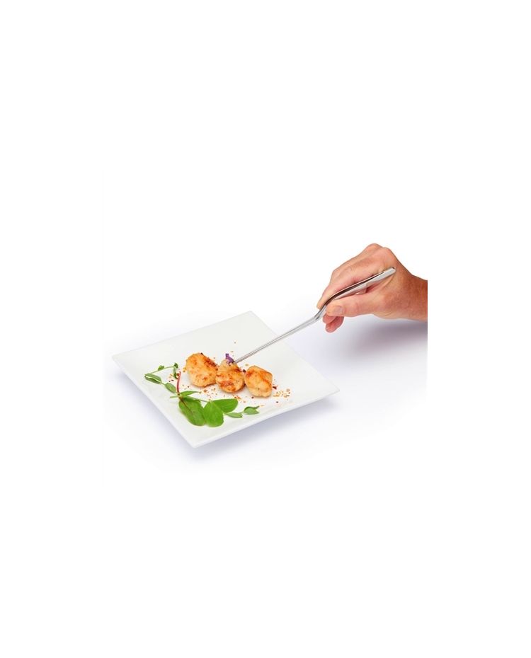 Curved Plating Tongs - KITCHEN CRAFT
