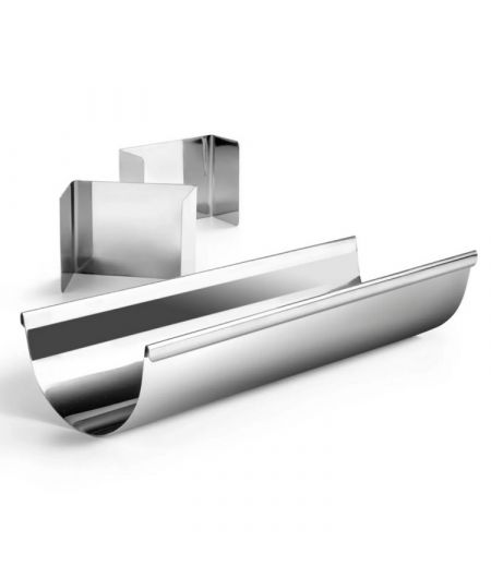 Moule bûche inox - forme "U" - IBILI