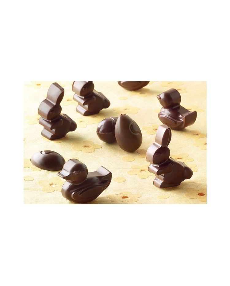 Moule silicone "Easter" - 14 cavités