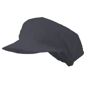 Net Peaked Hat - Black
