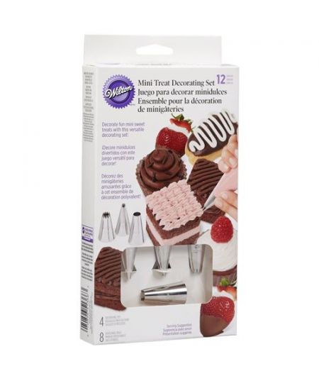 Mini Treat Decorating Set - WILTON - 12pcs