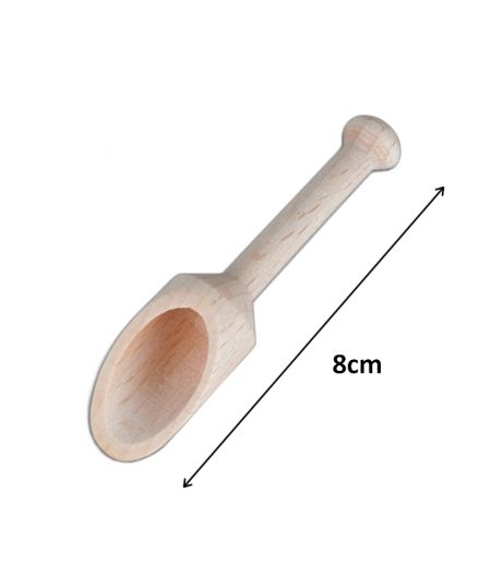 Mini Pala redonda de madera 8cm