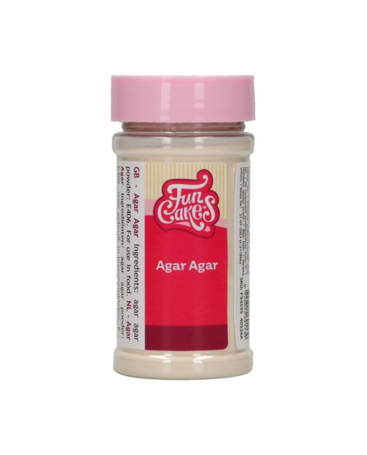 Agar-Agar en poudre - E406 - FUNCAKES - 50g
